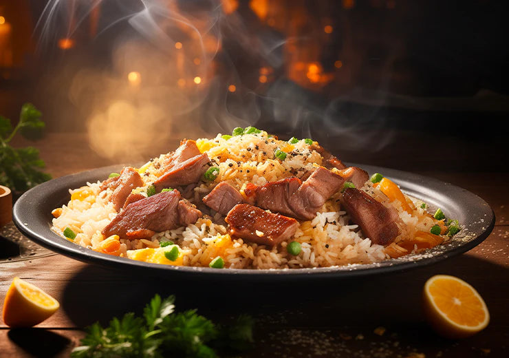 Rice with Meat
&ndash; The Spice Way - Nature with Benefits