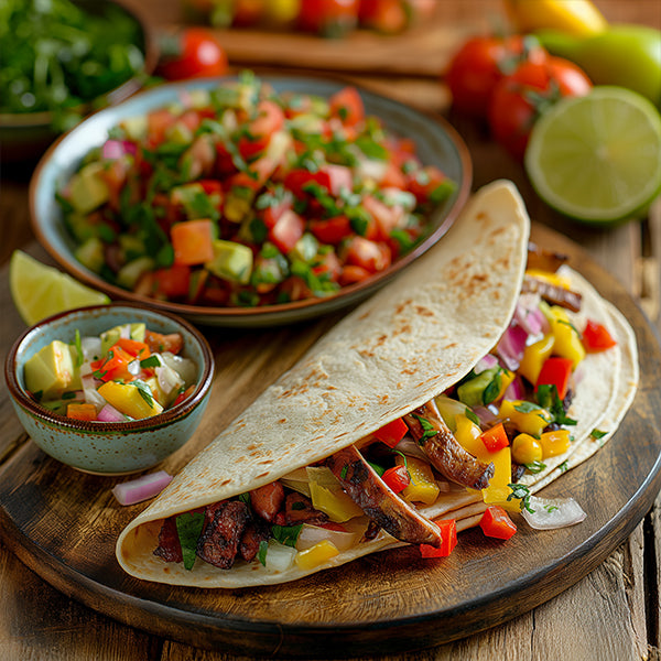 Smokey Lime-Infused Fajitas with Fresh Salsa