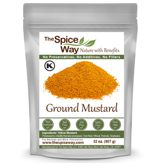 Ground Yellow Mustard Seed