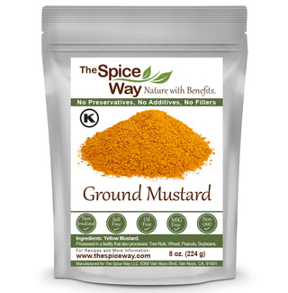 Ground Yellow Mustard Seed