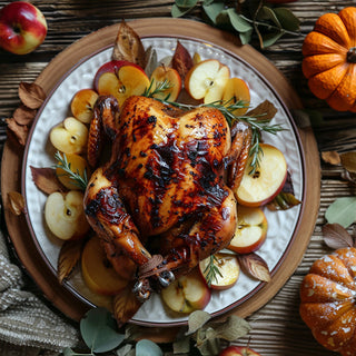 Apple Cider Chicken With Thyme and Cabbage