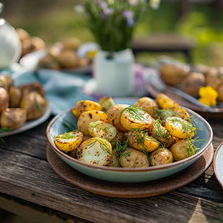 Garlic-Dill Roasted Potatoes