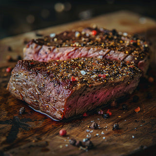 Pepper Crusted Steak