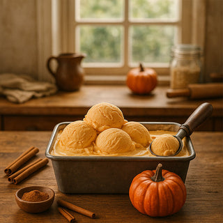 Pumpkin Spice Ice Cream (No-Churn)