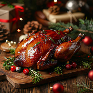 Orange-Glazed Roasted Duck