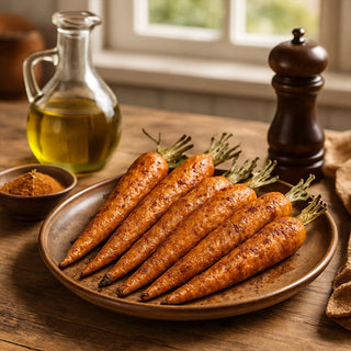 Savory Roasted Carrots With Pumpkin Pie Spice