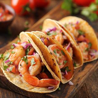Tomato-Lime Shrimp Tacos