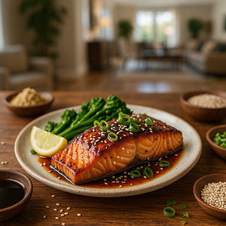 Soy-Ginger Glazed Salmon