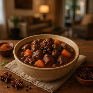 Spiced Beef Stew With Star Anise