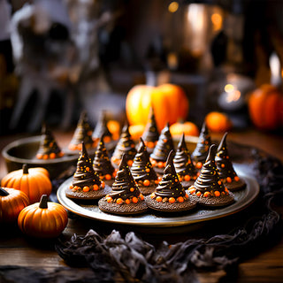 Witches Hat Biscotti Cookies