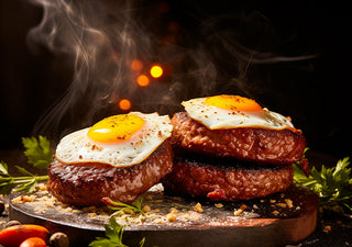 Baharat Beef-Wrapped Eggs