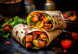 Homemade Chicken Shawarma Wraps