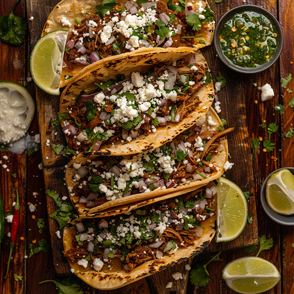 Ancho Chilli Pork Tacos