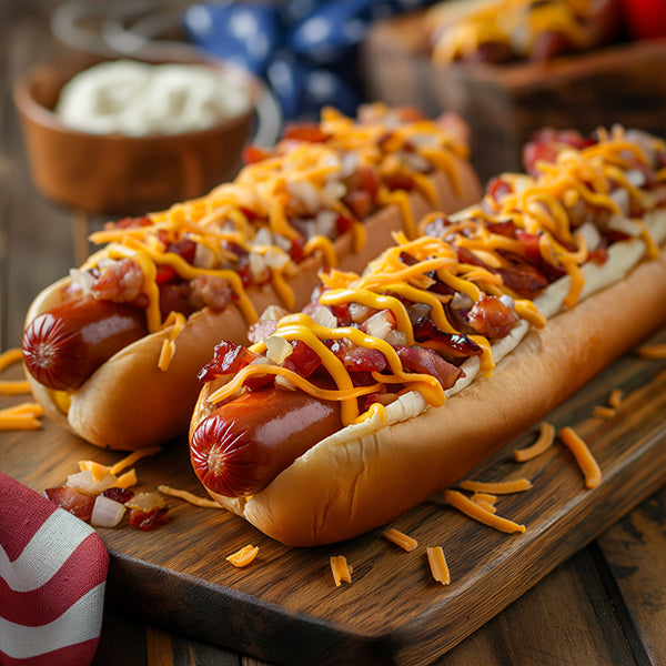 Cheesy Classic Hot Dogs