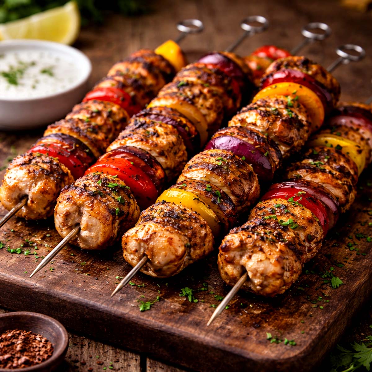 Chicken Kofta Kebabs