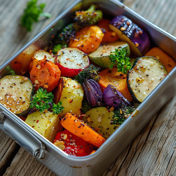 Garlic Parmesan Roasted Vegetables