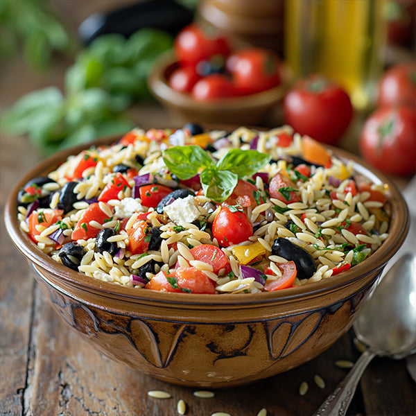 Mediterranean Orzo Delight