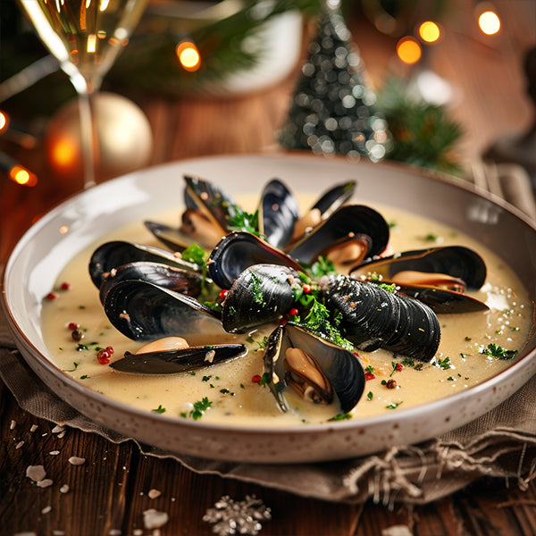 Mussels in White Wine Sauce