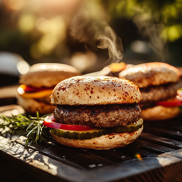 Smoked Paprika and Garlic Burgers