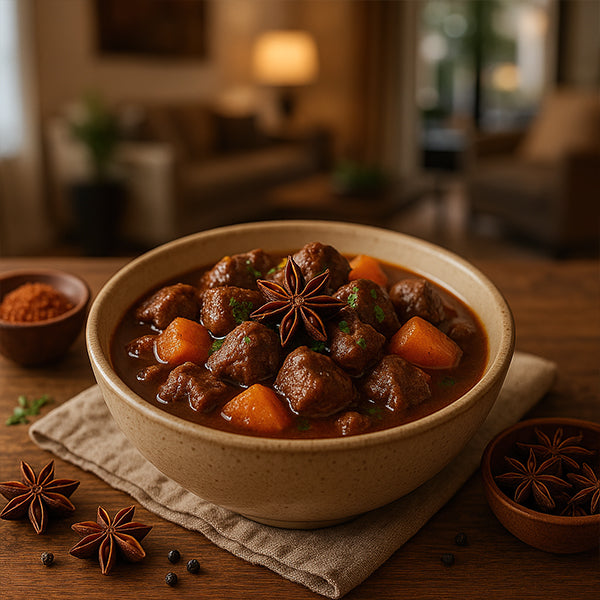 Spiced Beef Stew With Star Anise