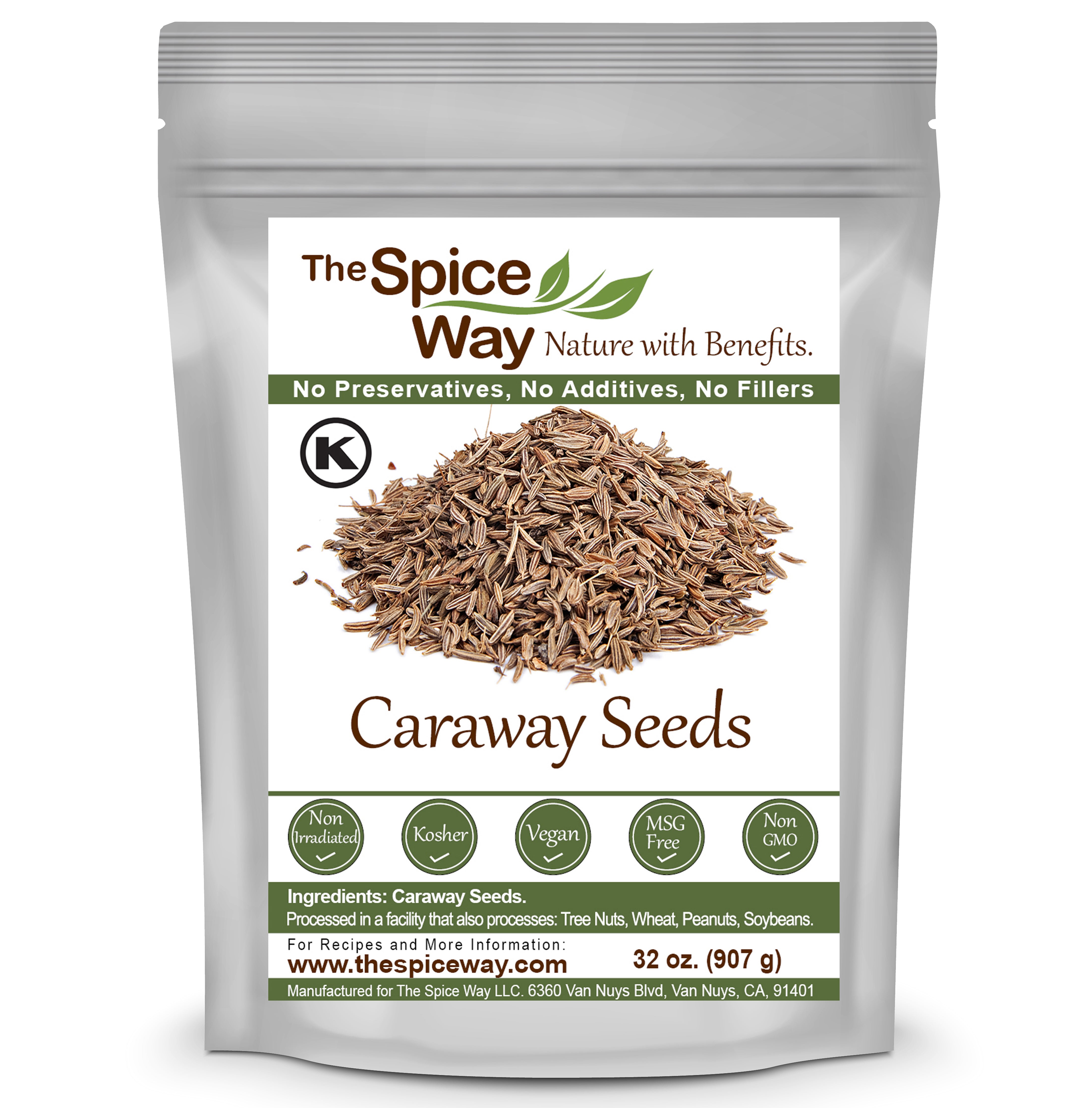 The Spice Way Semillas de sésamo blanco - (8 oz)