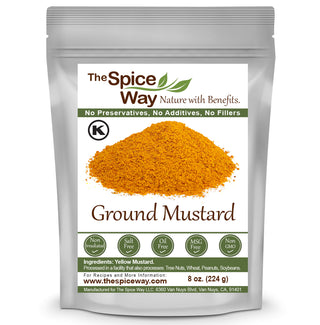Ground Yellow Mustard Seed