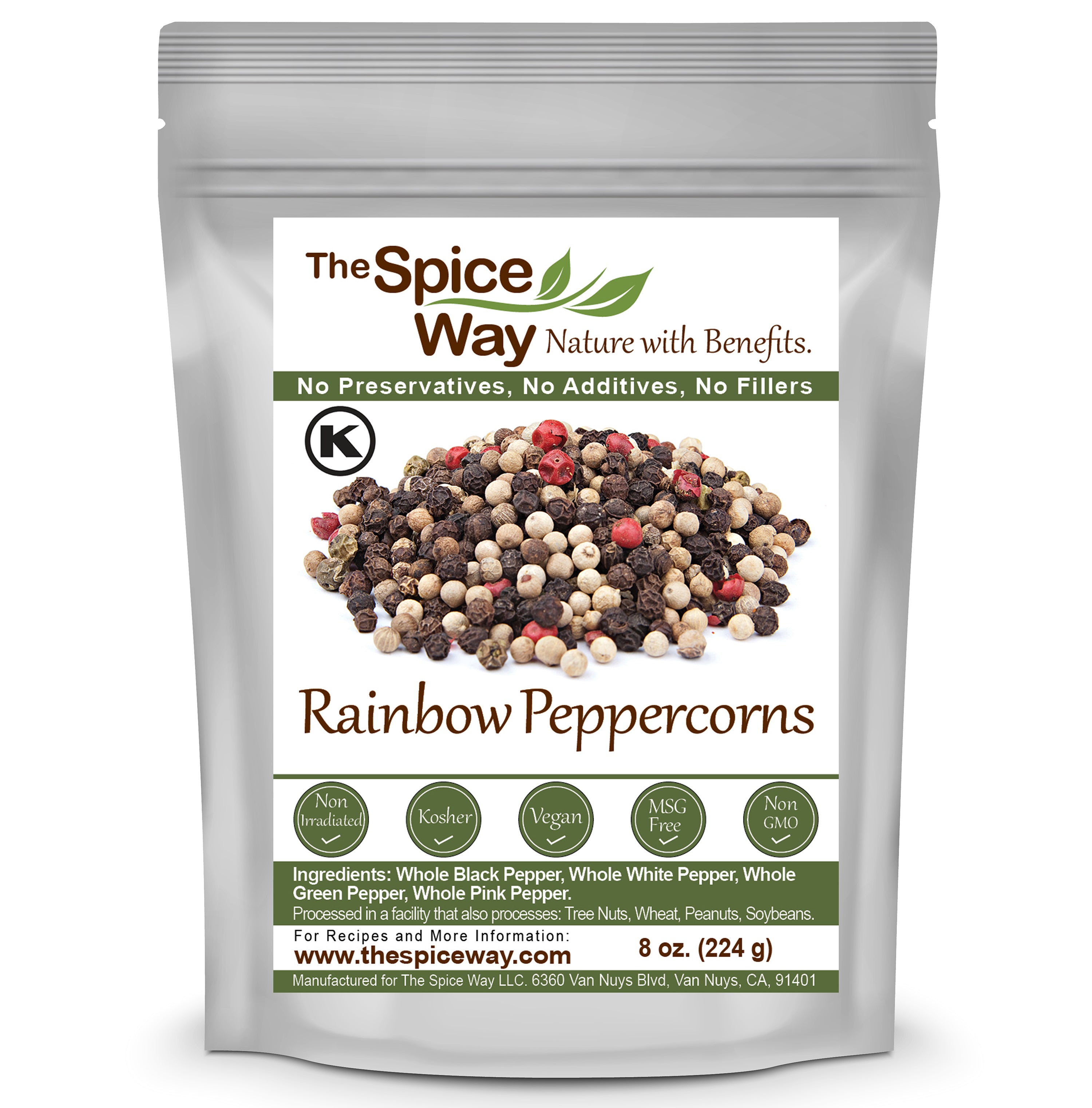 The Spice Lab Kings Blend Rainbow Peppercorn - Mixed Peppercorns Grind