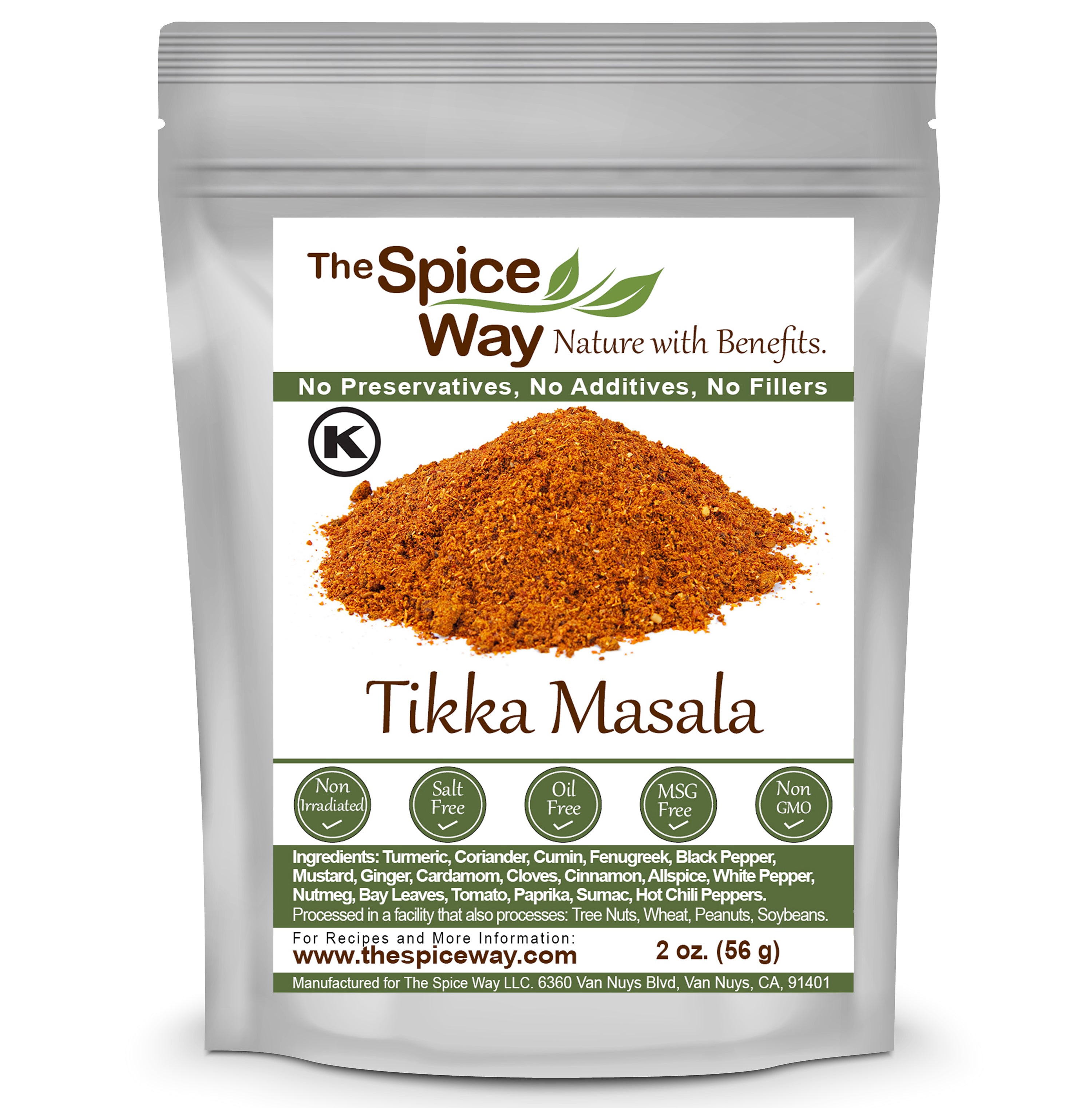 Tikka Masala An Indian Seasoning Mix for Meat 2 oz – The Spice - Nature with Benefits